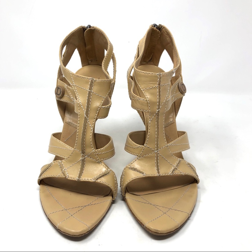 CHRISTIAN DIOR strappy  heels, made in Italy, size 40 - Picture 2 of 11